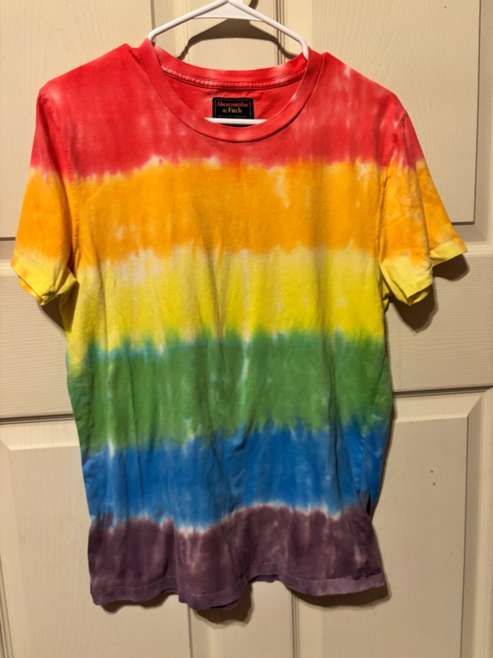 Abercrombie & Fitch Unisex Rainbow Dye Tee